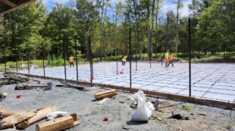 August 2025 - Laying post tension cables